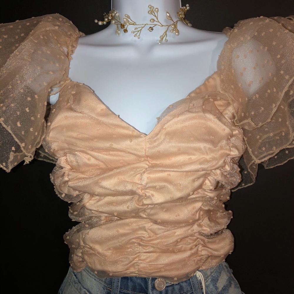 Pink blouse